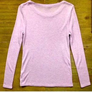 J. Crew Supersoft Long-Sleeve T-Shirt Lavender